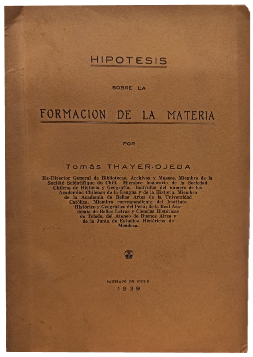 HipÃ³tesis Sobre la FormaciÃ³n de la Materia