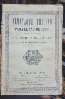 Almanaque Chileno para el aÃ±o de 1853
