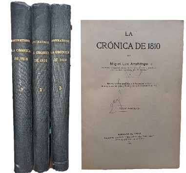 La CrÃ³nica de 1810 (3 volÃºmenes)