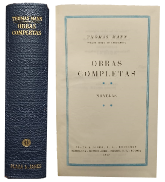 Obras Completas de Thomas Mann Tomo II