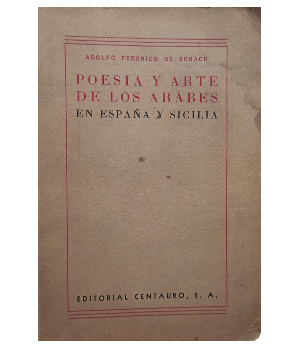PoesÃ­a y Arte de los Ãrabes en EspaÃ±a y Sicilia