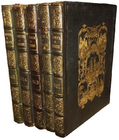 La Vuelta al Mundo. ColecciÃ³n de los Viajes Hechos en las Cinco Partes del Universo durante el Siglo XIX