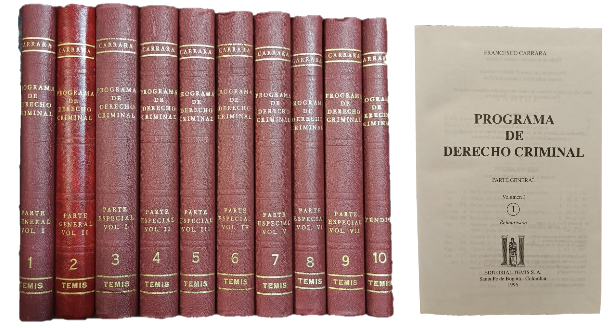 Programa de Derecho Criminal (10 volÃºmenes)