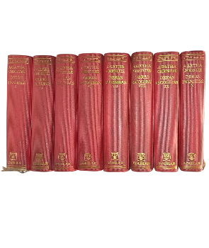 Obras Escogidas de Agatha Christie Tomo I, II, IV, VI, VII, VIII, IX y X (8 tomos)