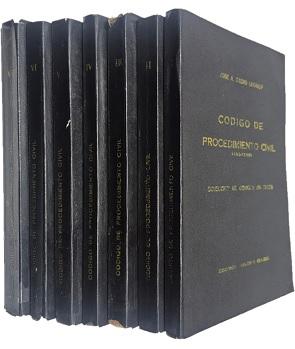 Los CÃ³digos Chilenos Anotados, CÃ³digo de Procedimientos Civil (Tomos I, II, III, IV, V, VI y VII) 7 tomos