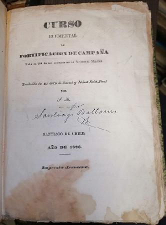 Curso Elemental de FortificaciÃ³n de CampaÃ±a para el uso de los Alumnos de la Academia Militar