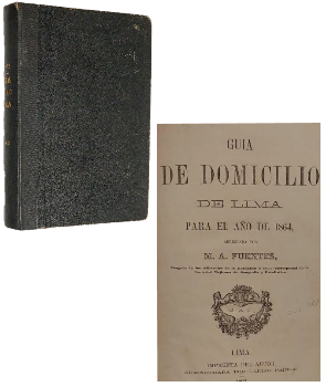 GuÃ­a de Domicilio de Lima Para el AÃ±o de 1864