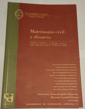 Matrimonio Civil de Divorcio