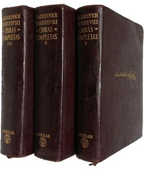 Obras Completas de Fiodor M. Dostoyevski (3 volÃºmenes)