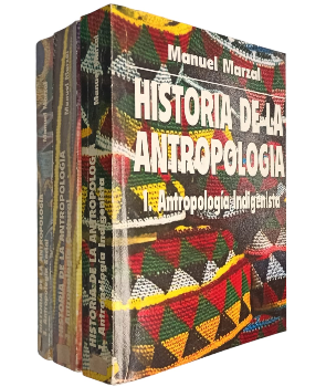 Historia de la AntropologÃ­a (3 volÃºmenes)