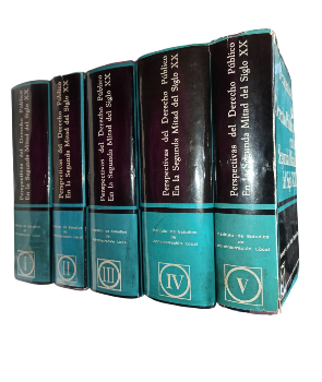 Perspectivas del Derecho PÃºblico en la Segunda Mitad del Siglo XX (5 tomos)