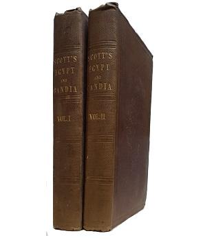 Rambles in Egypt and Candia, With Details of the Military Power and Resources of Those Countries...(2 vols.)