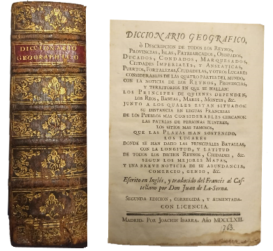 Diccionario GeogrÃ¡fico Tomo I. A-F (3 volÃºmenes en 1)