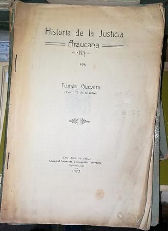 Historia de la Justicia Araucana