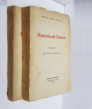 Historia de CuricÃ³ (2 tomos) 