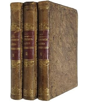 Tratado de Economia Politica, o Exposicion Simple Del Modo como se Forman, Distribuyen y se Consumen las Riquezas (3 tomos)