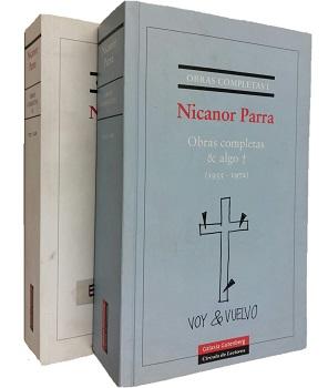 Obras Completas & Algo mas  Nicanor Parra (2 volÃºmenes)