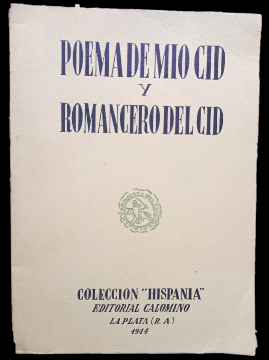 Poema de Mio Cid y Romancero del Cid