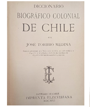 Diccionario BiogrÃ¡fico Colonial de Chile