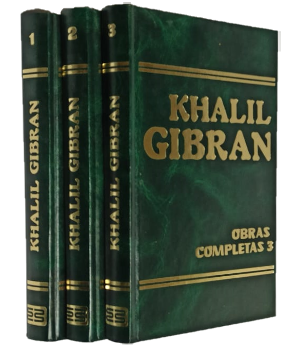 Obras Completas de Khalil Gibran (3 volÃºmenes)