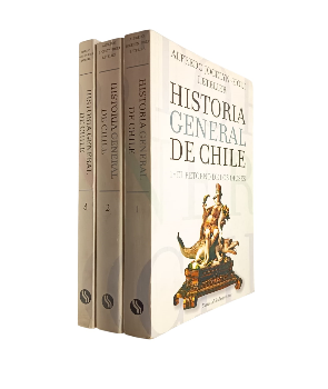 Historia General de Chile (3 tomos)