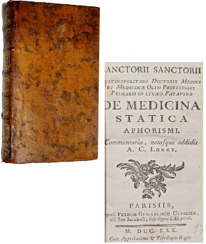 Sanctorii Sanctorii, Justinopolitani Doctoris Medici et Medicine Olim Professoris Primarii in Lyceo Patavino de Medicina Statica Aphorismi