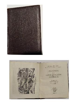 Historia de la CivilizaciÃ³n Antigua