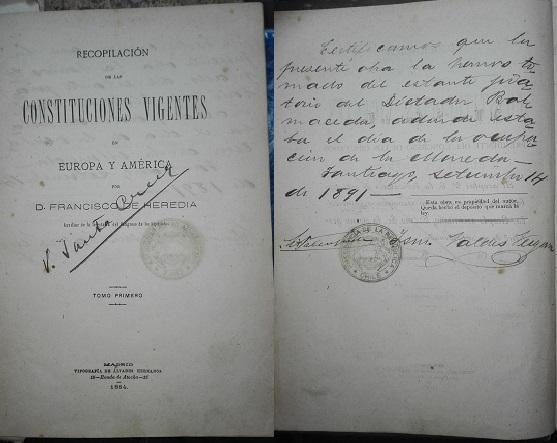 RecopilaciÃ³n de las Constituciones Vigentes en Europa y AmÃ©rica
