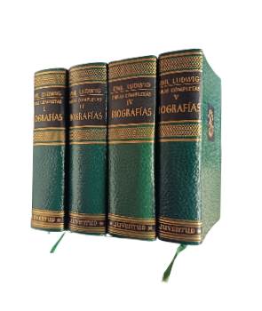 Obras Completas de Emil Ludwig (VolÃºmenes I, II, IV y V)