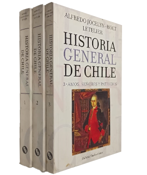 Historia General de Chile (3 tomos)