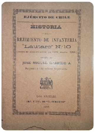 Historia del Rejimiento de Infanteria 